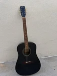 Hohner Black Dreadnought Acoustic Guitar 6 String Right-handed 20 Frets. Fixed Price $80.00.