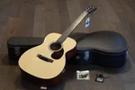 Minty! 2021 Collings OM1A Adirondack Acoustic Guitar Natural + Ohsc. Fixed Price $5495.00.
