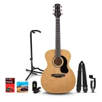Mitchell Launch O100JR Auditorium Junior Acoustic Guitar W/accessories & Stand. Fixed Price $219.99.