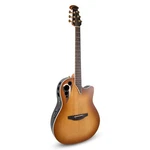 Ovation Celebrity Elite Deluxe CDX40-PB-G Acoustic-electric Guitar, Peach Burst. Fixed Price $599.00.