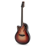 Ovation Celebrity Elite Plus E-acoustic Guitar CE44LX-1R, Cut Ruby Burst Lefty. Fixed Price $658.99.