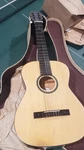 1960'S Silvertone Classical Guitar Made Usa M-5 W/ Original Hard Case. Fixed Price $339.00.