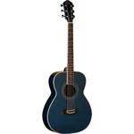Oscar Schmidt OF2TBL Folk Size Acoustic Guitar, Transparent Blue. Fixed Price $189.00.