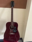 Epiphone Starling Acoustic Guitar Wine Red. Fixed Price $349.00.