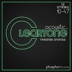 Cleartone 7410-12 Coated Phosphor Bronze Acoustic Guitar Strings Light. Fixed Price $21.99.