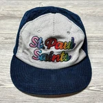 St. Paul Saints Rainbow Corduroy Baseball Hat Cap Official League LGBTQIA2S+. Fixed Price $11.77.