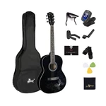 Winzz AF227A 39" Concert Acoustic Guitar - Elegant Butterfly. Fixed Price $295.71.