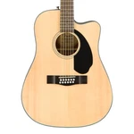 Used Fender CD-60SCE Dreadnought 12-STRING Natural W/ Walnut Fingerboard. Fixed Price $309.99.