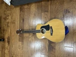 Aria AF20-1/2 Vintage 6 String Acoustic Guitar With Carry Case. Fixed Price $302.00.