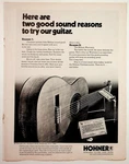 Vintage Hohner Contessa Acoustic Guitar Music Print Advertisement Hicksville. Fixed Price $13.50.