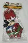 Vtg Nos Disney Kurt Adler Santa's World Mickey Mouse Gift With Tag Wood Ornament. Fixed Price $17.00.