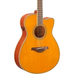 Yamaha Transacoustic Concert Cutaway Acoustic-electric Guitar Vintage Tint. Fixed Price $779.99.