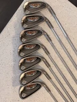 Ping G10 Black Dot Irons 3-9 Right-handed Awt Steel Shaft Flex Golf 7 Club Set. Fixed Price $199.98.