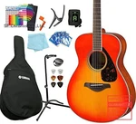 Yamaha FS820 Ab 13-PIECE Acoustic Guitar Set For Beginners 98765. Fixed Price $426.54.