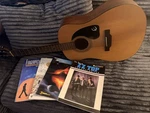 Epiphone PR-100/NS Dreadnought Acoustic Guitar Natural Right-handed W/ Sheet Mu. Fixed Price $102.00.
