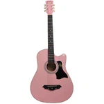 Pink Folk Acoustic Guitar Bundle, Beginner Kit 38" JG-38C,PK. Fixed Price $96.99.