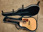 Washburn HD30SCE Dreadnaught Acoustic/electric Cutaway Guitar W. Skb Molded Case. Fixed Price $369.99.