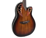 Ovation Celebrity Elite Plus CE48P-KOAB A/e Guitar Burst Open Box. Fixed Price $479.99.