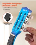 Classical Guitar 30 Beginner Starter Kit With Nylon Strings Blue. Fixed Price $55.99.
