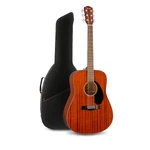 Fender CD-60S All-mahogany Acoustic Guitar With Bag Natural. Fixed Price $229.99.