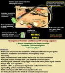 Dangelico Premier Solderless Metric Wiring Upgrade + Rev Phase For Import Models. Fixed Price $173.00.